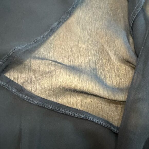 Maximilian Davis Nightfall Draped Asymmetric Dress Black Runway 22 Satin Size XS - Picture 12 of 16